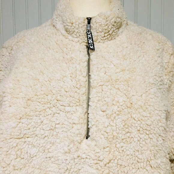 Women's SOFT Sherpa 16W 18W time and tru Oatmeal Heather Ivory - Picture 5 of 8